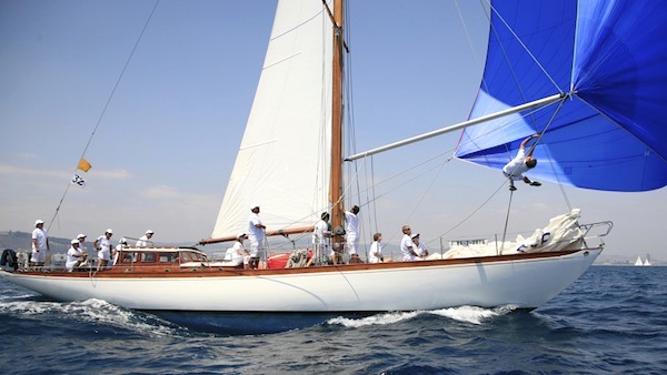 Yanira classic yacht Regatta sailing